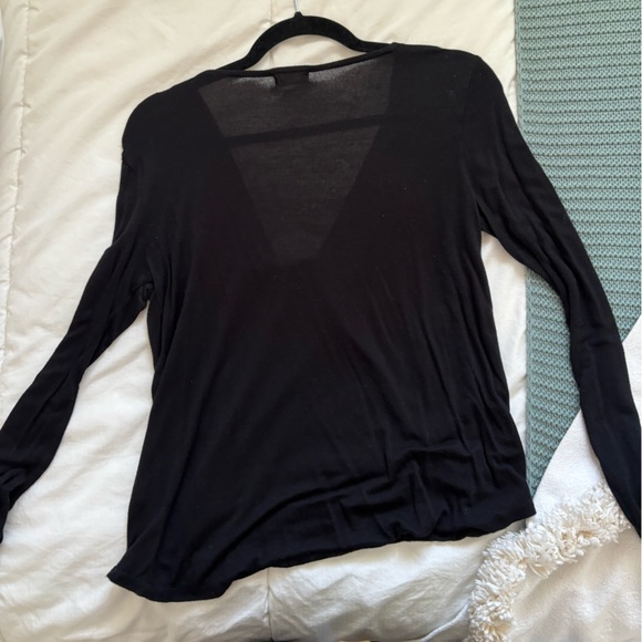 Vneck black Longsleeve - Picture 3 of 3